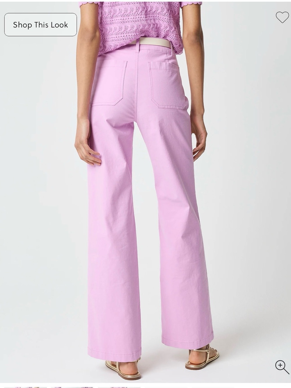 J. Crew Factory Lizzie Pants- Peony - Picture 3 of 5